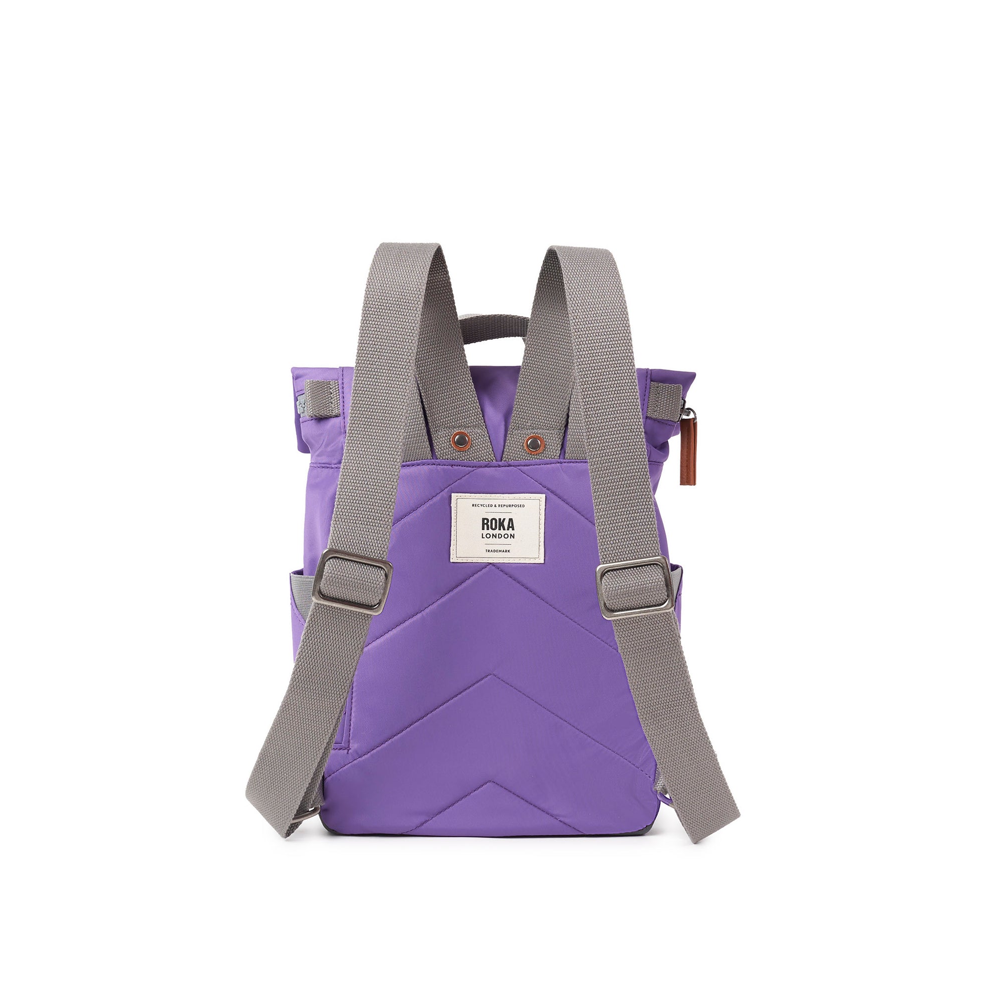 ROKA Canfield B Fresh Purple Small Recycled Nylon Bag