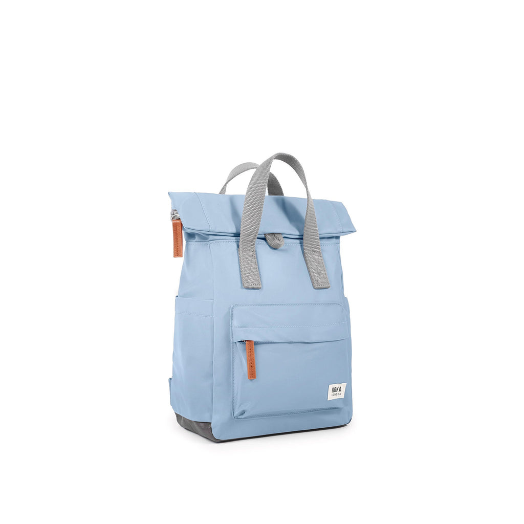 ROKA Canfield B Retro Blue Small Recycled Nylon Bag
