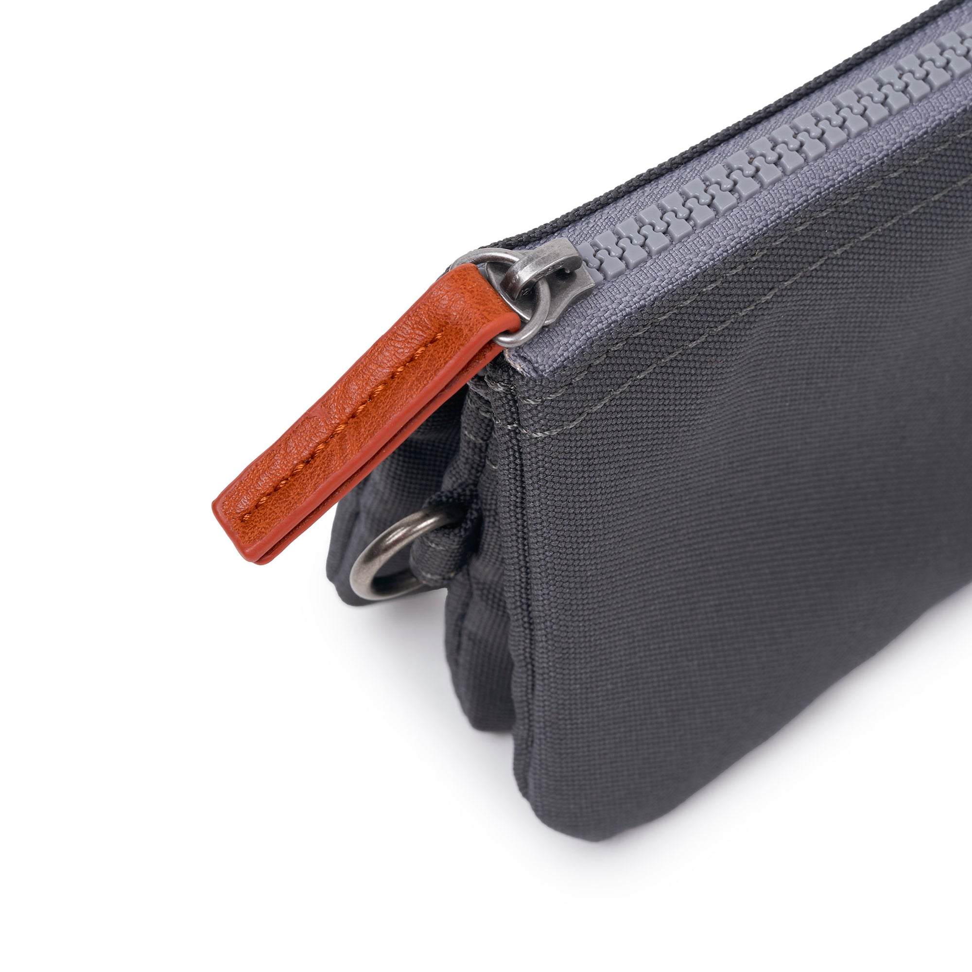 ROKA Carnaby Faded Black Small Recycled Canvas Purse