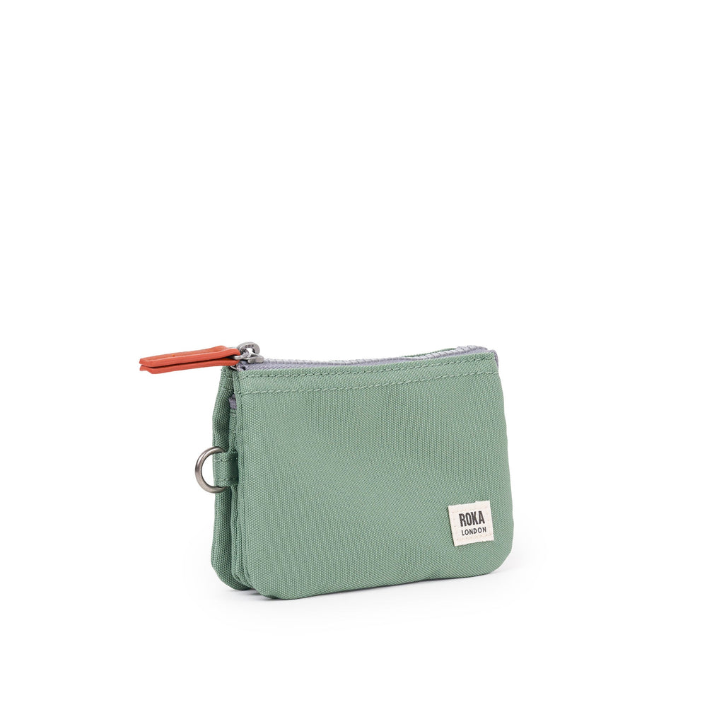 ROKA Carnaby Frost Small Recycled Canvas Purse
