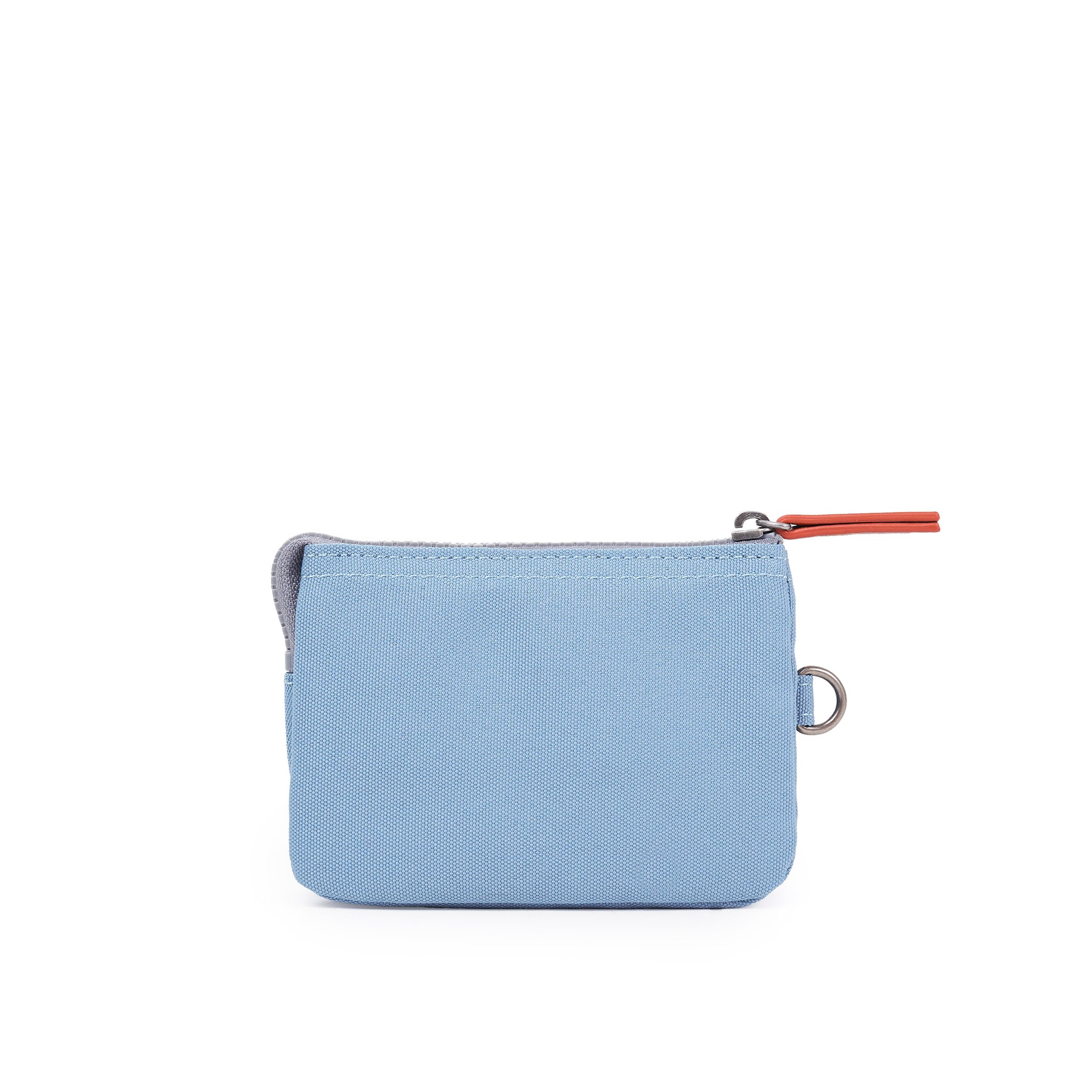 ROKA Carnaby Retro Blue Small Recycled Canvas Purse