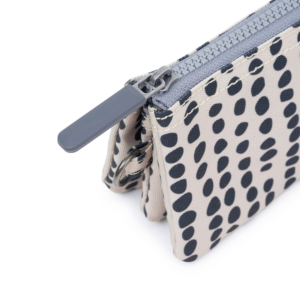 ROKA Carnaby Linear Dot Small Recycled Canvas Purse
