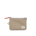 ROKA Carnaby Taupe Small Recycled Canvas Purse