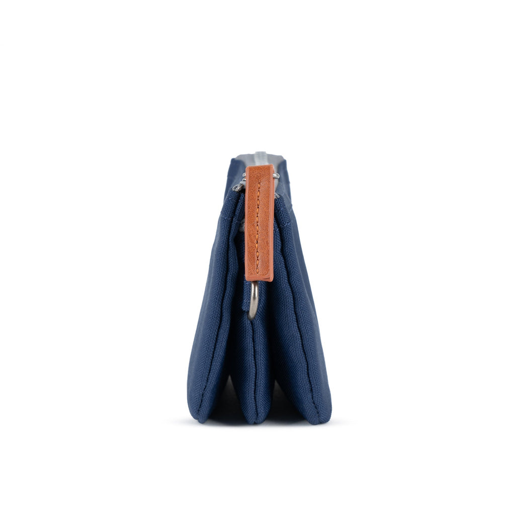 ROKA Carnaby Crisp Blue Small Recycled Canvas Purse