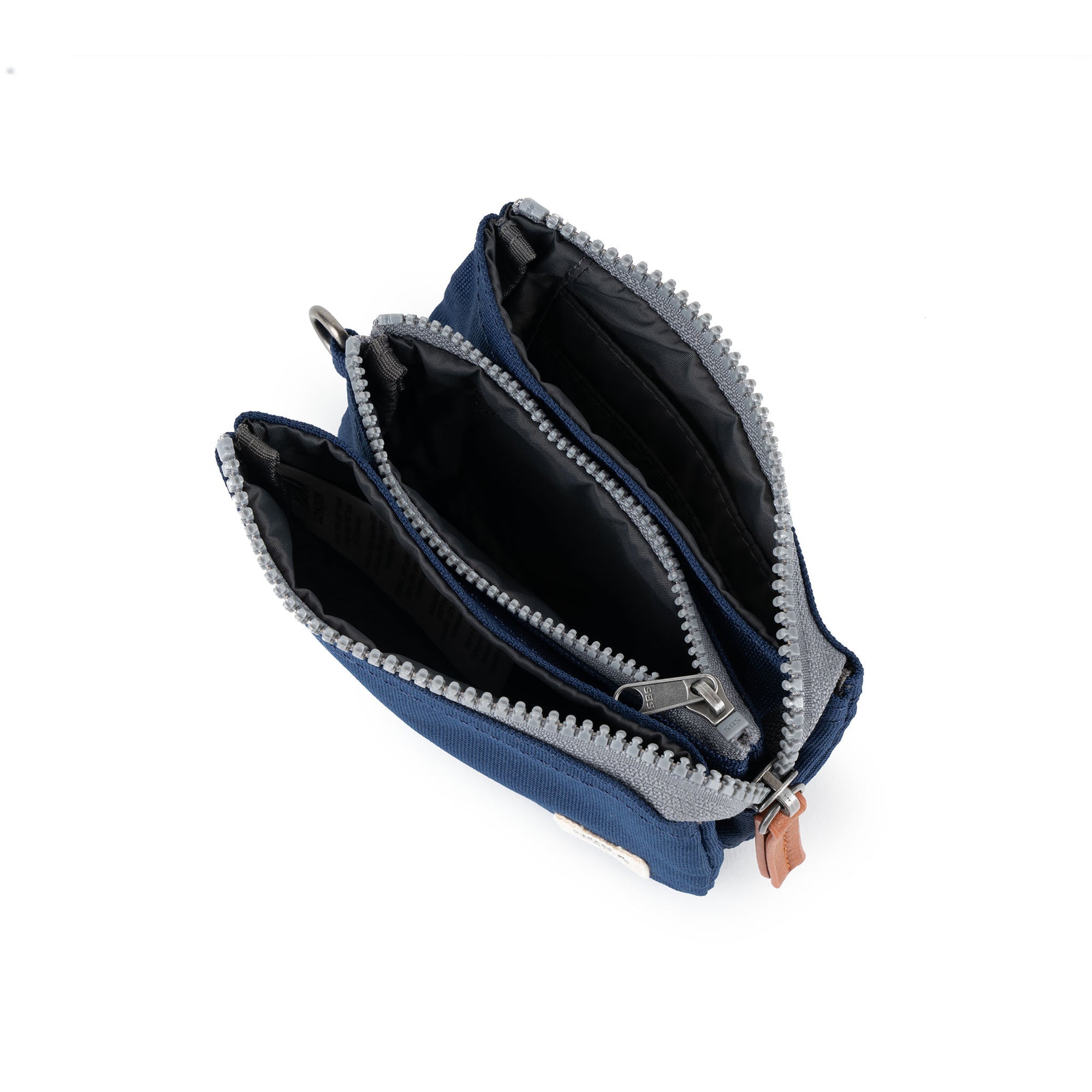ROKA Carnaby Crisp Blue Small Recycled Canvas Purse