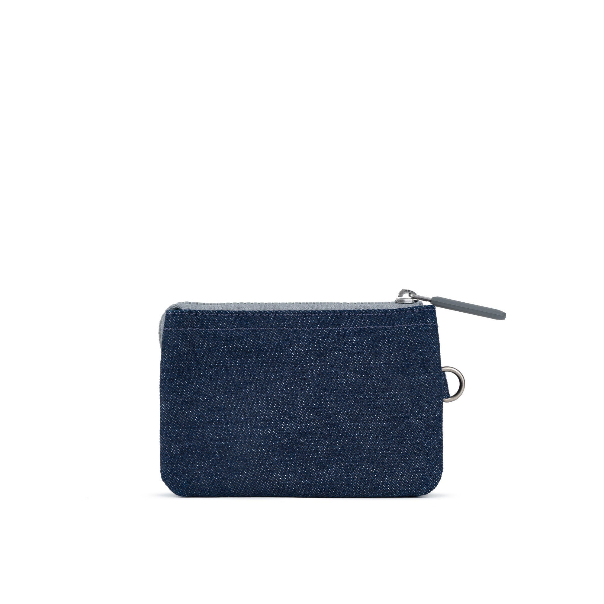 ROKA Carnaby Dark Denim Small Recycled Canvas Purse
