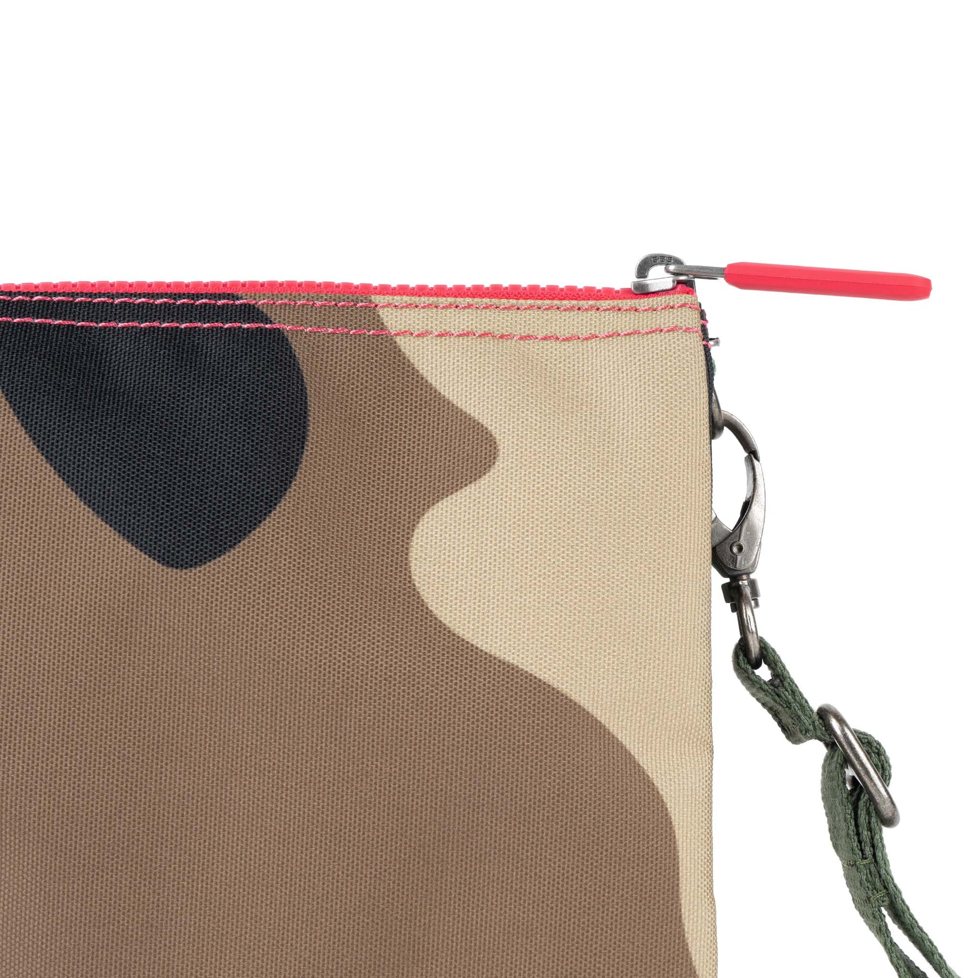 ROKA Carnaby Crossbody XL Vintage Camo Recycled Canvas Bag