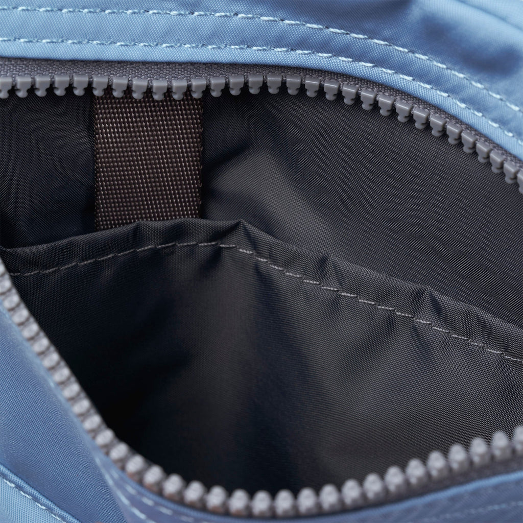 ROKA Chelsea B Retro Blue Recycled Nylon Bag