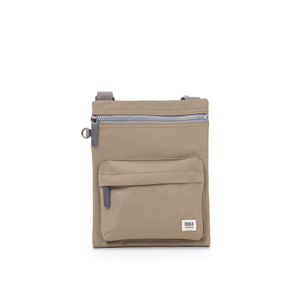 ROKA Chelsea B Taupe Recycled Nylon Bag