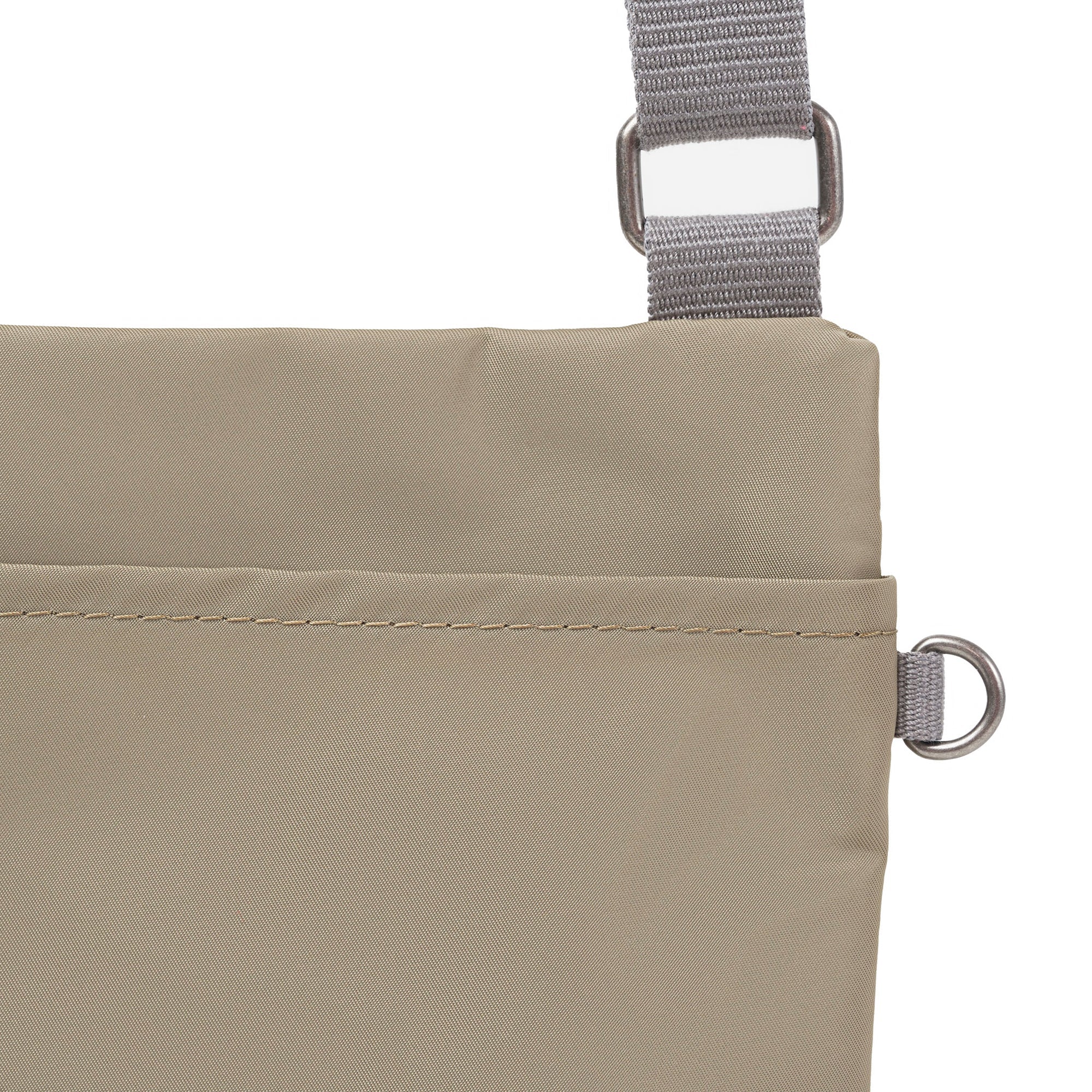 ROKA Chelsea B Taupe Recycled Nylon Bag