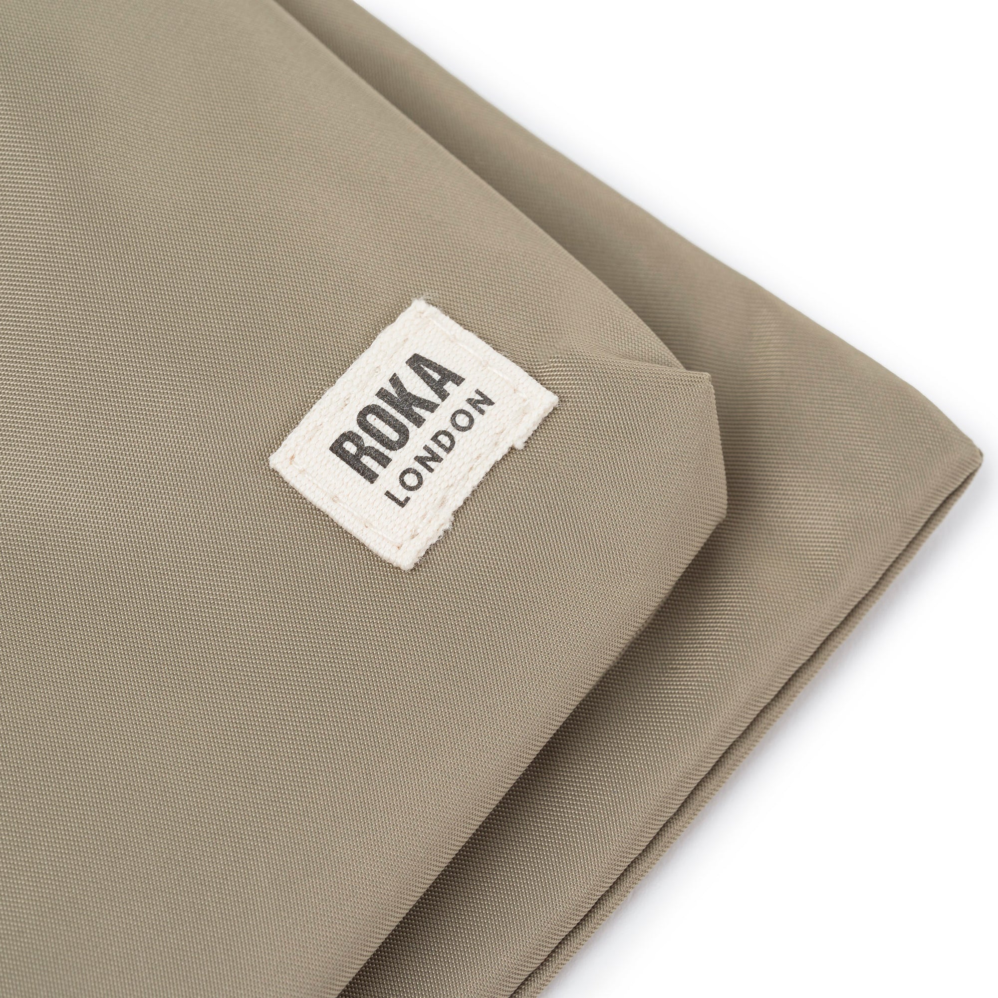 ROKA Chelsea B Taupe Recycled Nylon Bag