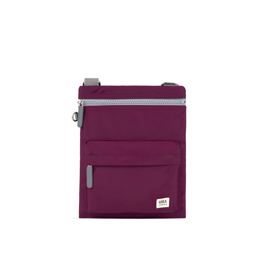 ROKA Chelsea B Royal Burgundy Recycled Nylon Bag