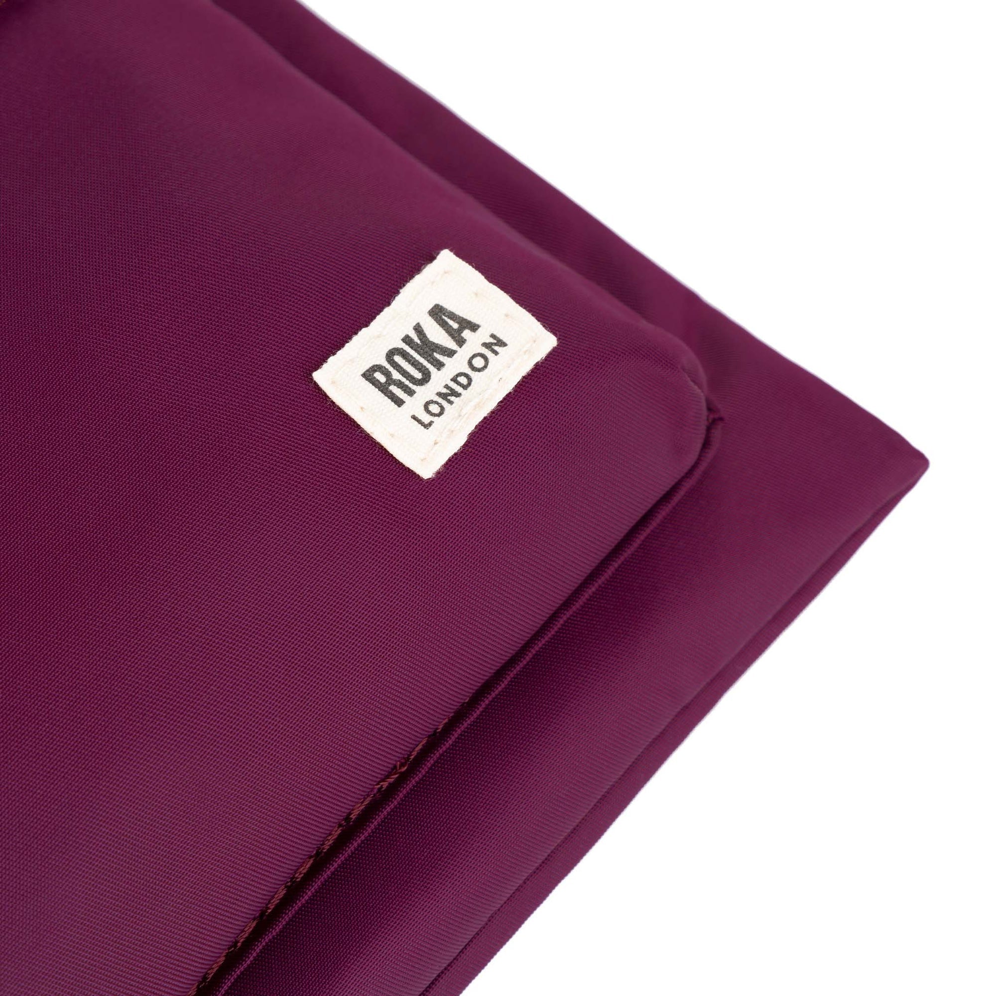 ROKA Chelsea B Royal Burgundy Recycled Nylon Bag
