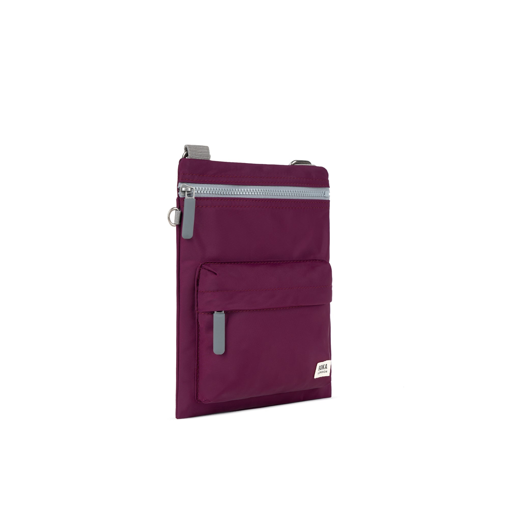ROKA Chelsea B Royal Burgundy Recycled Nylon Bag