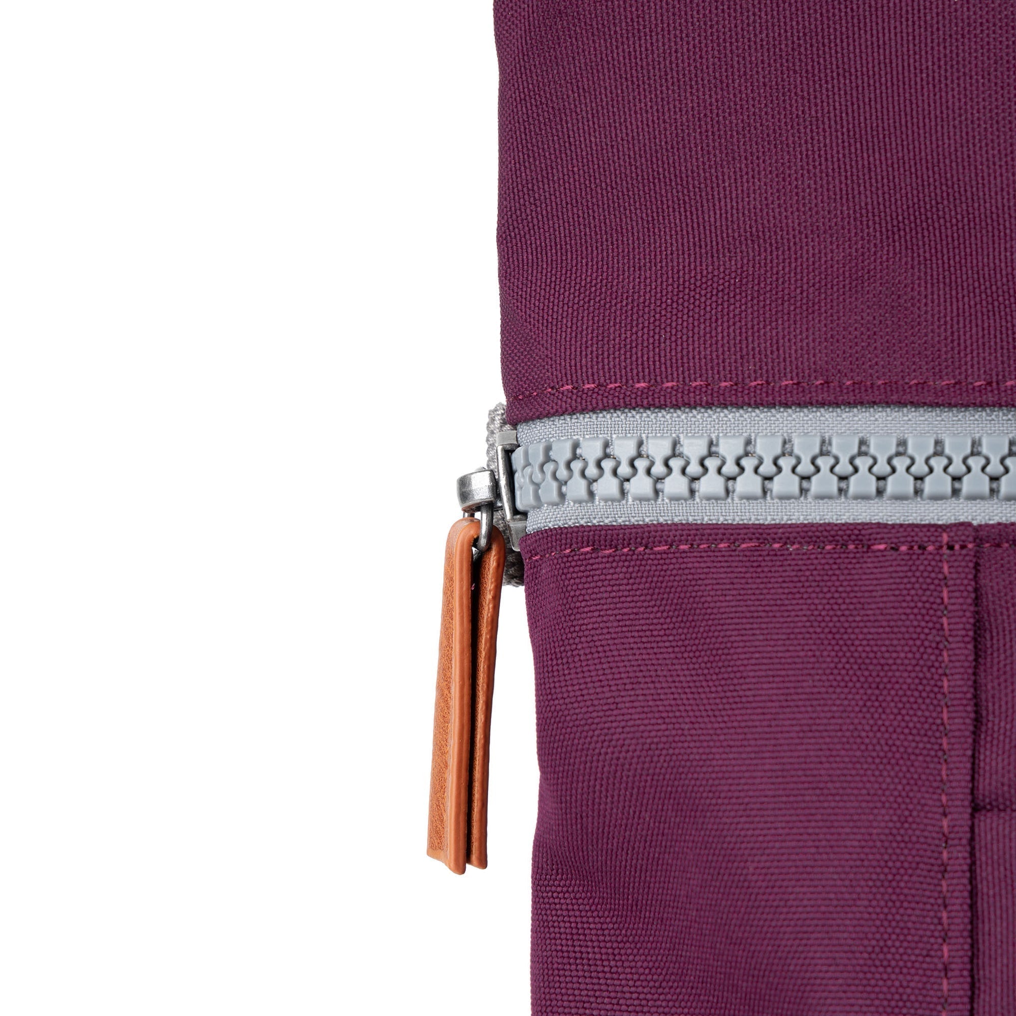 ROKA Finchley A Cherry Lacquer Medium Recycled Canvas Bag