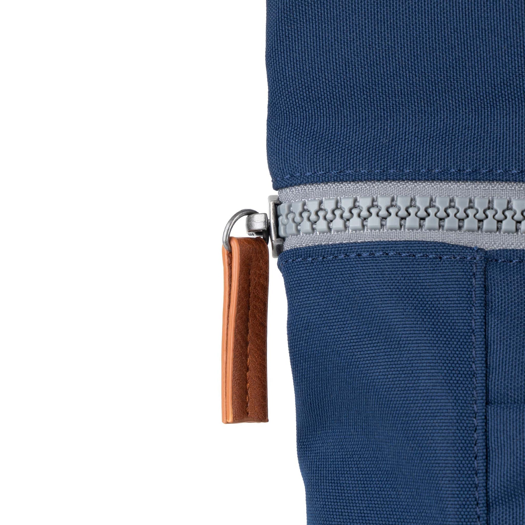ROKA Finchley A Crisp Blue Small Recycled Canvas Bag