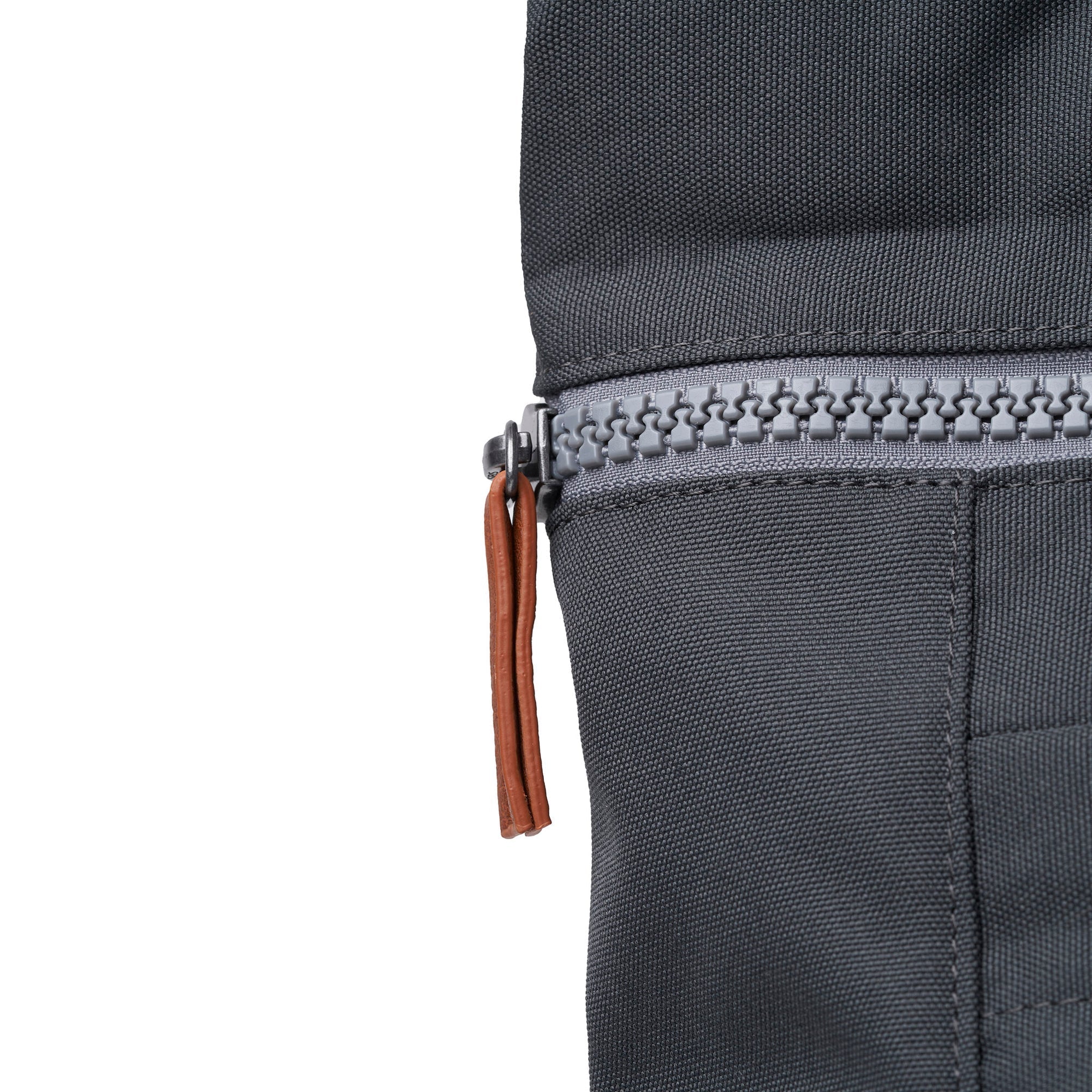 ROKA Finchley A Faded Black Large Recycled Canvas Bag
