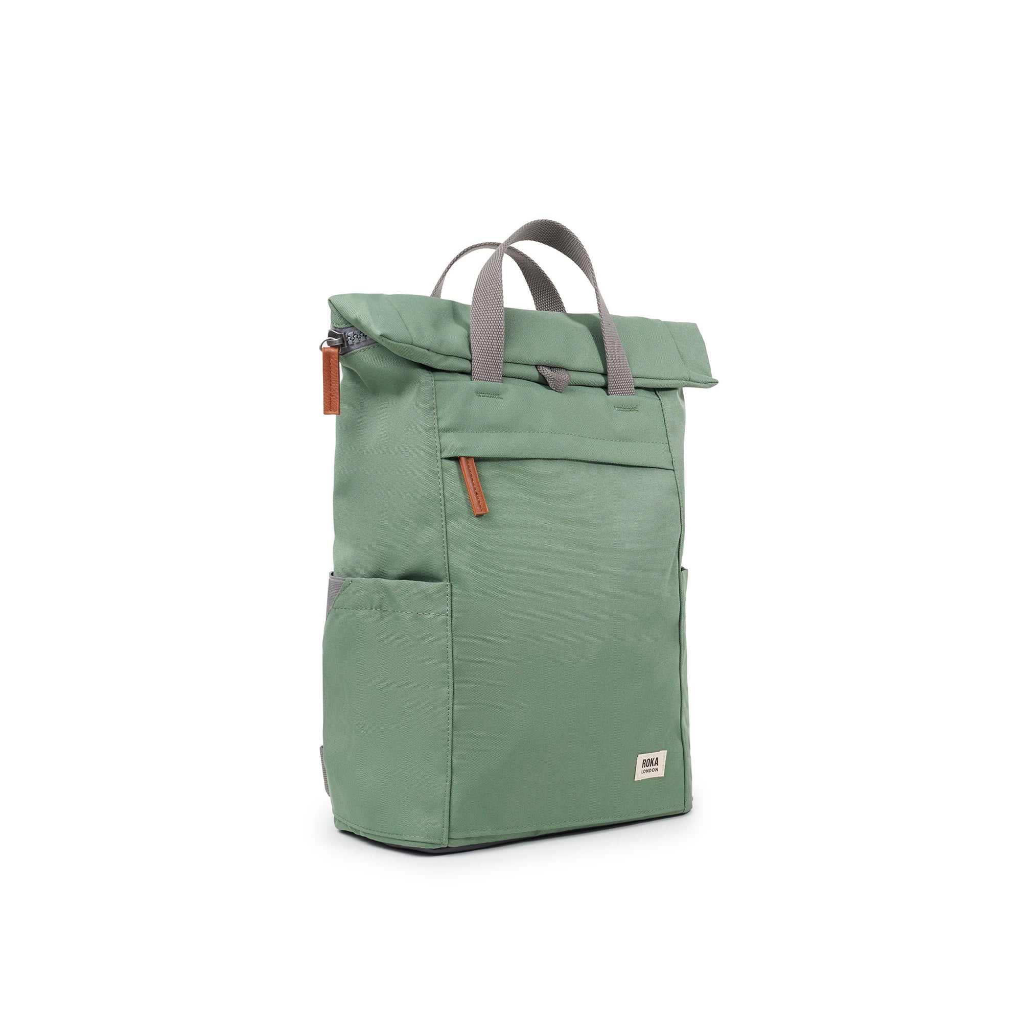 ROKA Finchley A Frost Medium Recycled Canvas Bag