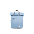 ROKA Finchley A Retro Blue Small Recycled Canvas Bag