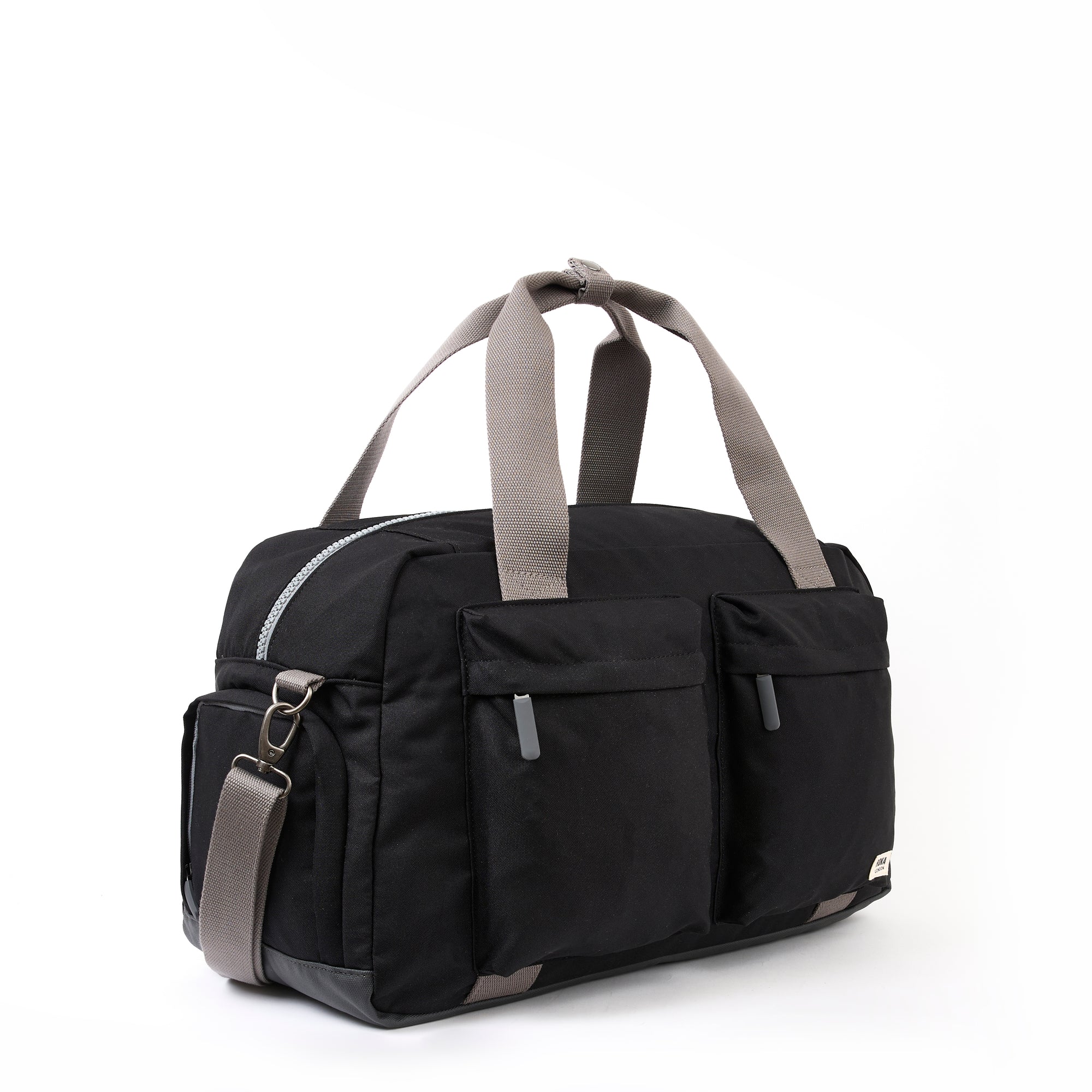 ROKA Gatwick Large Recycled Canvas Bag | Ash
