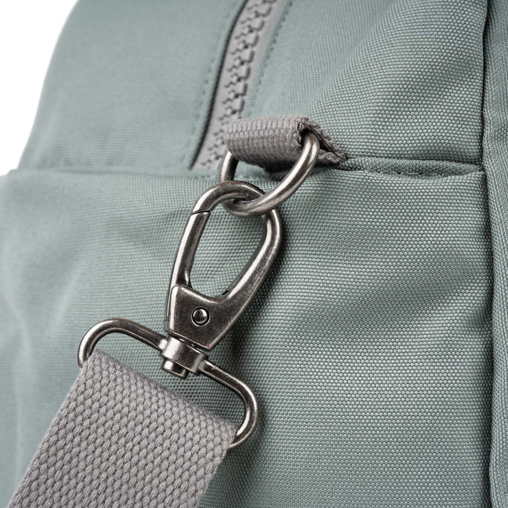 ROKA Gatwick Large Recycled Canvas Bag | Pewter