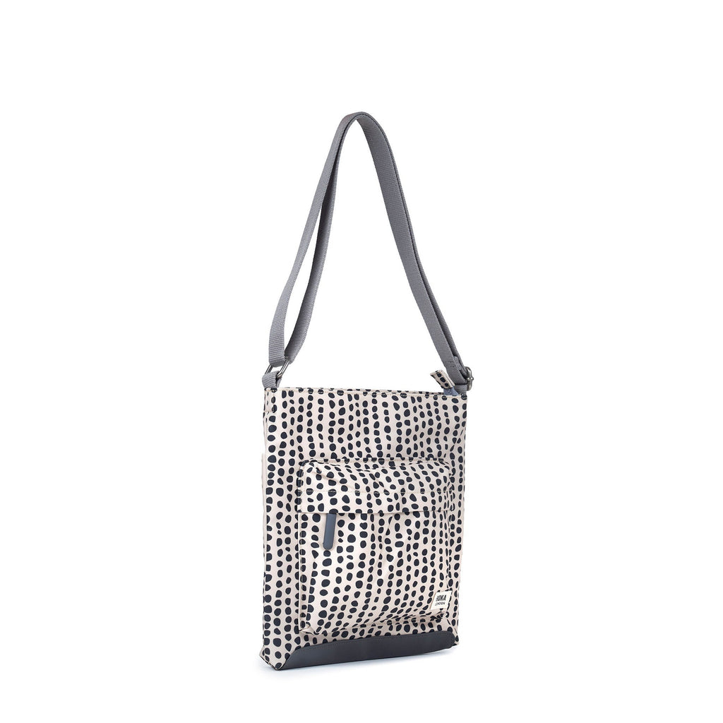 ROKA Kennington B Linear Dot Medium Recycled Canvas Bag