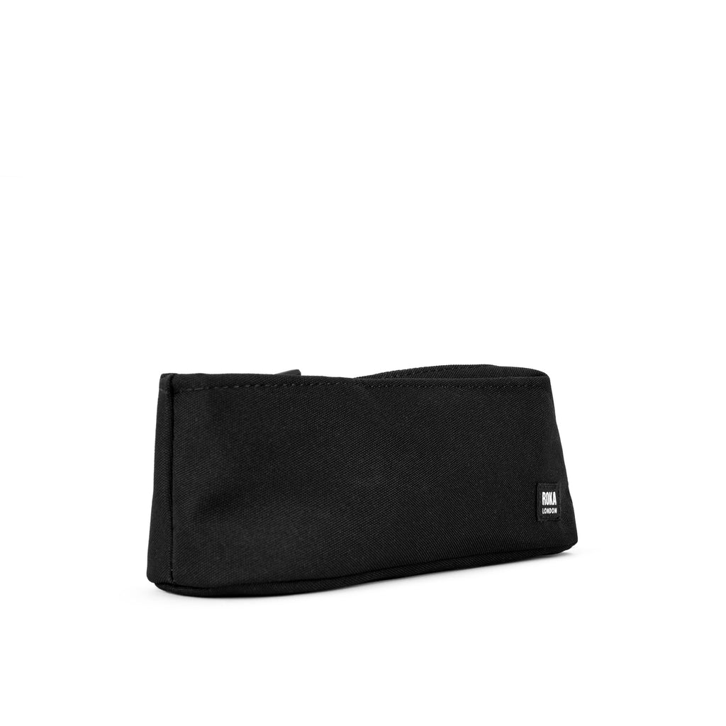 ROKA Pimlico All Black Small Recycled Canvas Pouch