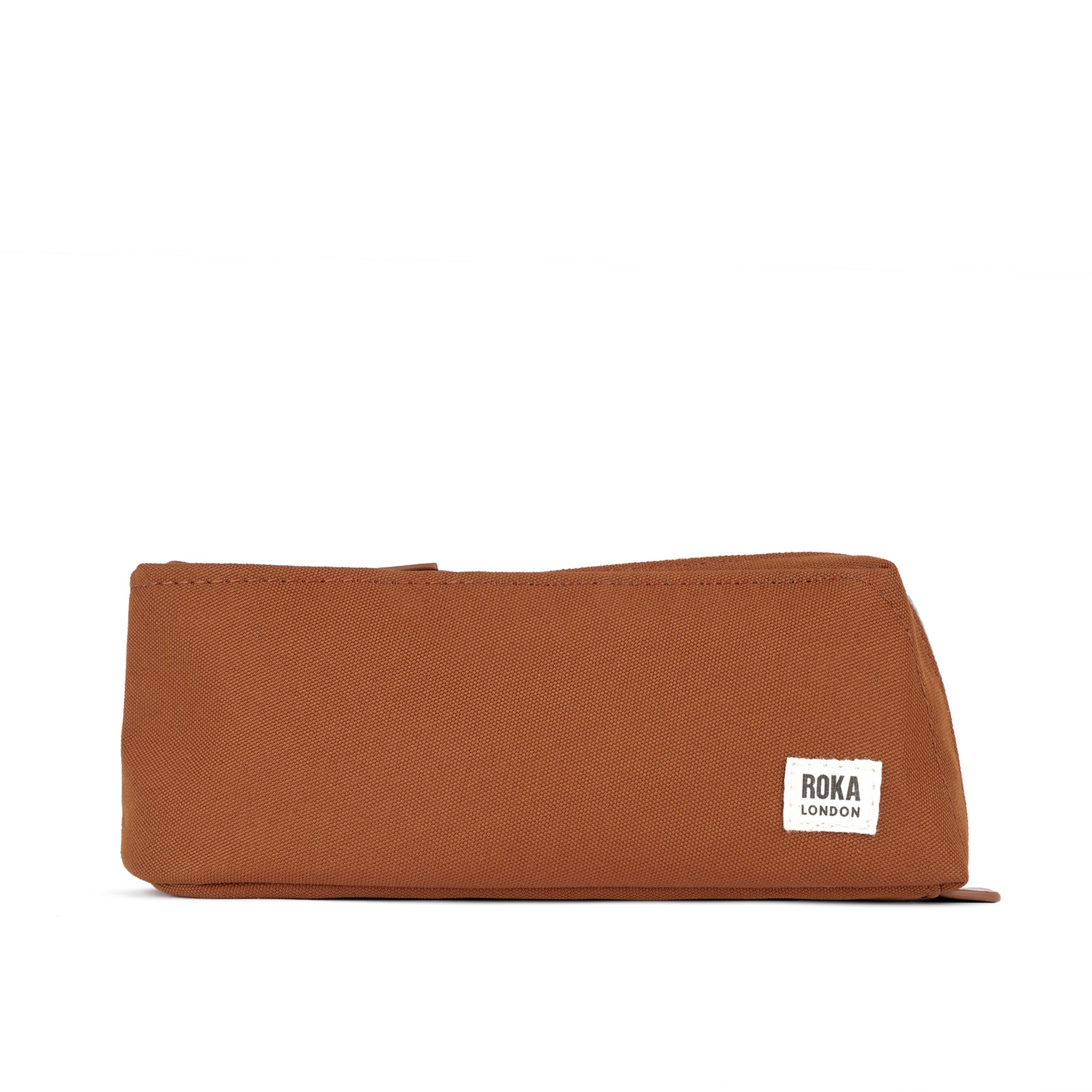 ROKA Pimlico Bran Small Recycled Canvas Pouch