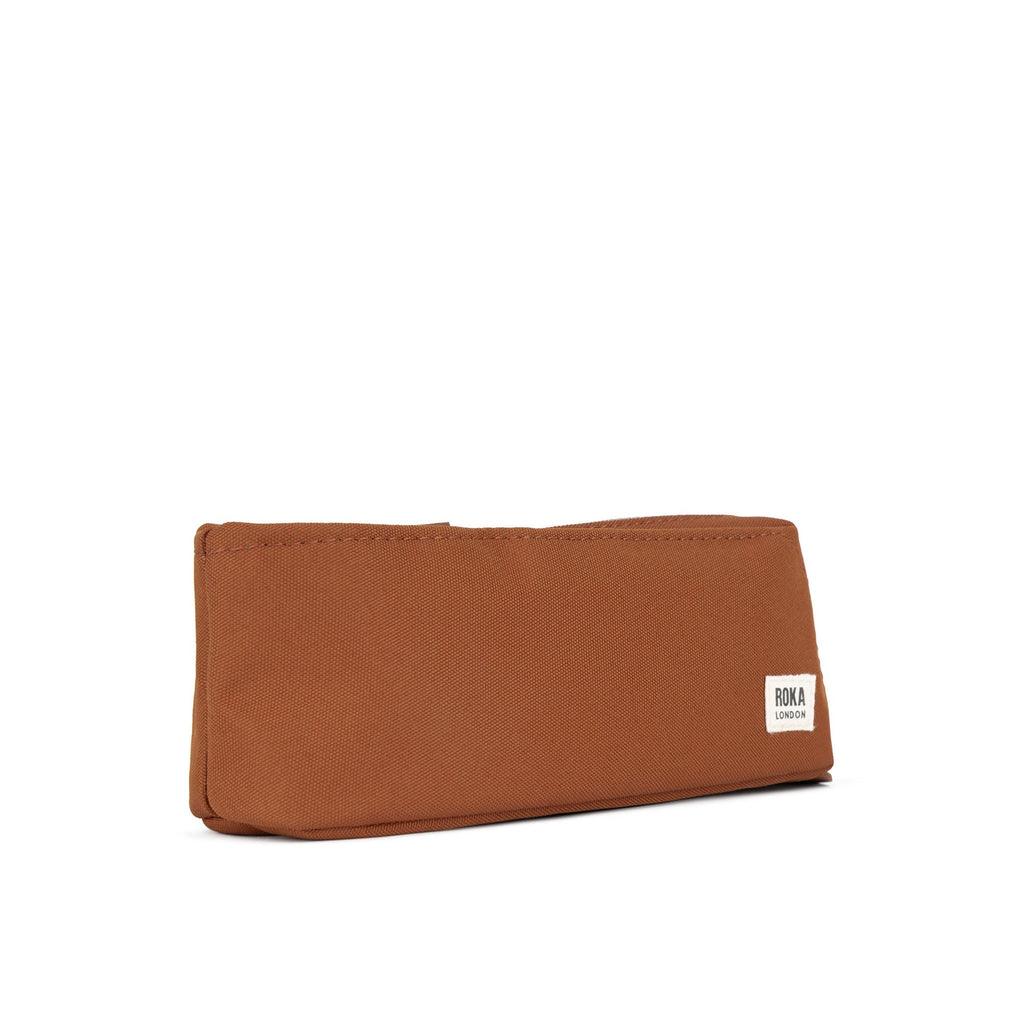 ROKA Pimlico Bran Small Recycled Canvas Pouch