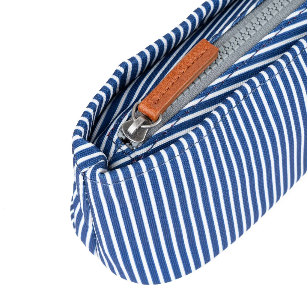 ROKA Pimlico Hickory Print Small Recycled Canvas Pouch