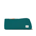 ROKA Pimlico Teal Small Recycled Canvas Pouch