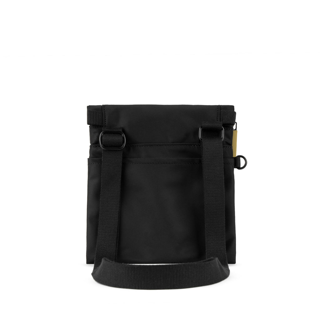 ROKA Stratford Gold Label Small Recycled Nylon Bag | Black