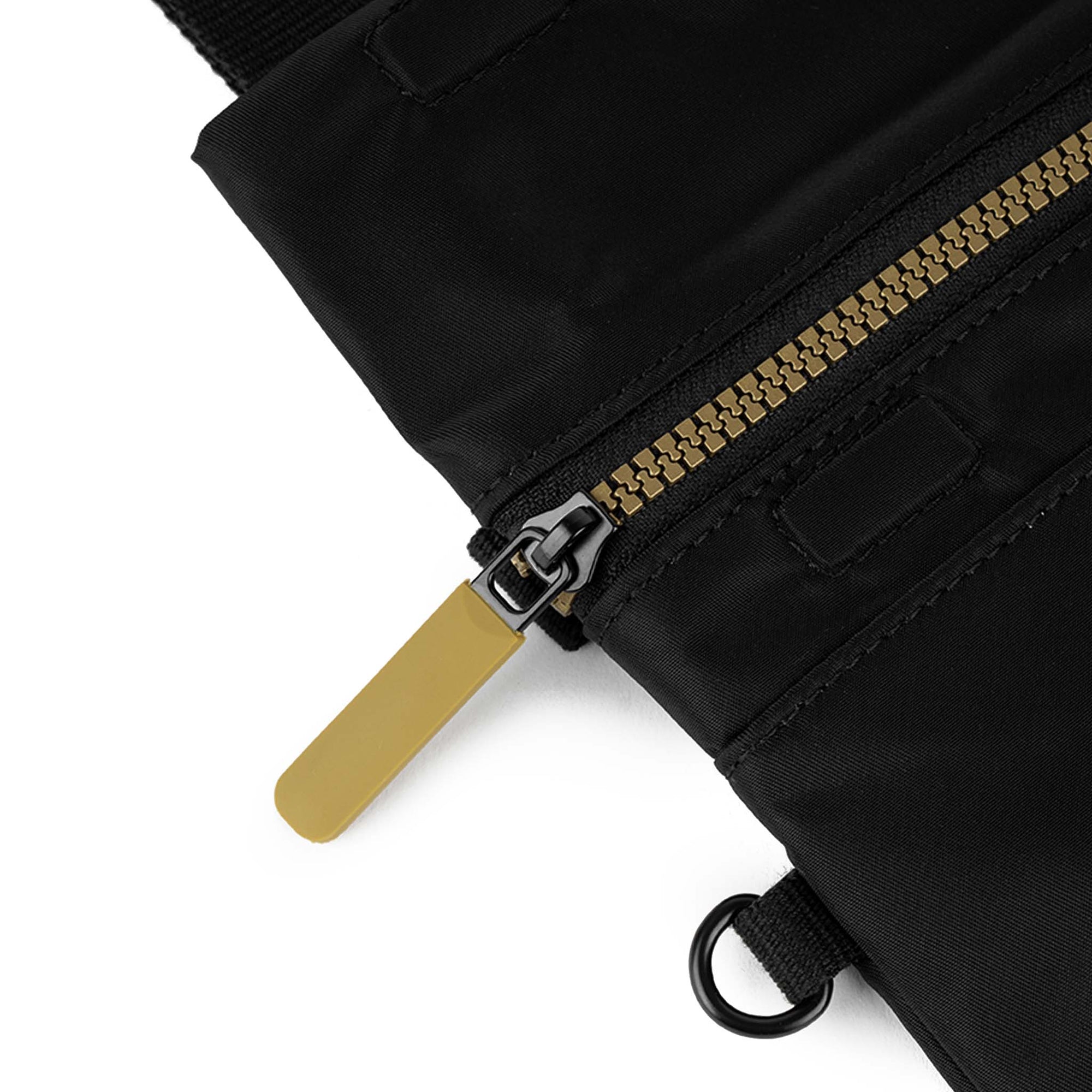 ROKA Stratford Gold Label Small Recycled Nylon Bag | Black