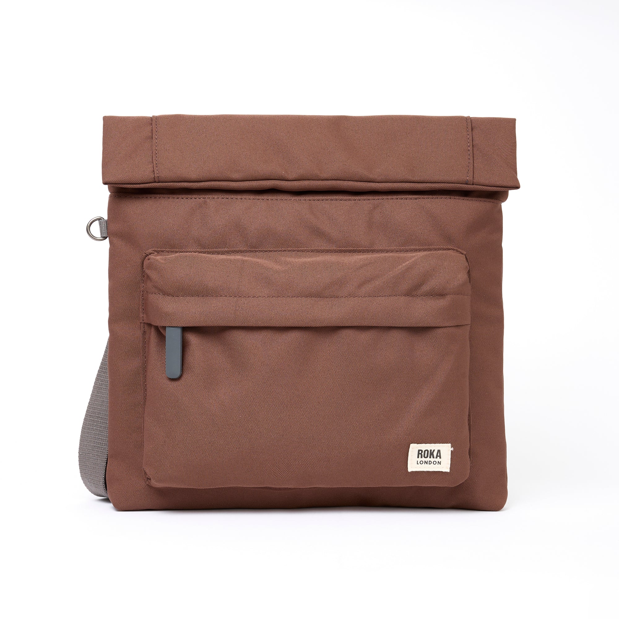 ROKA Stratford L Recycled Nylon Bag | Cocoa