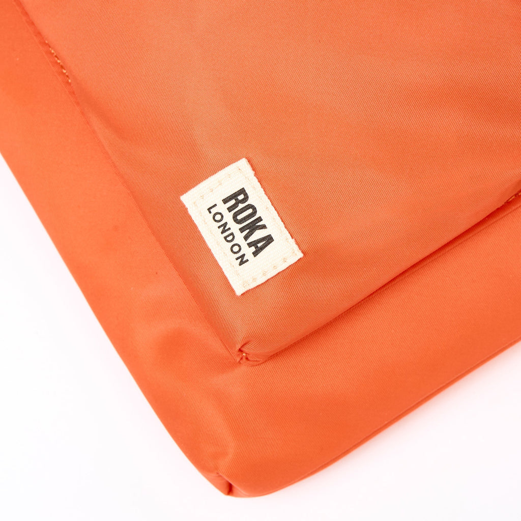 ROKA Stratford L Recycled Nylon Bag | Firecracker