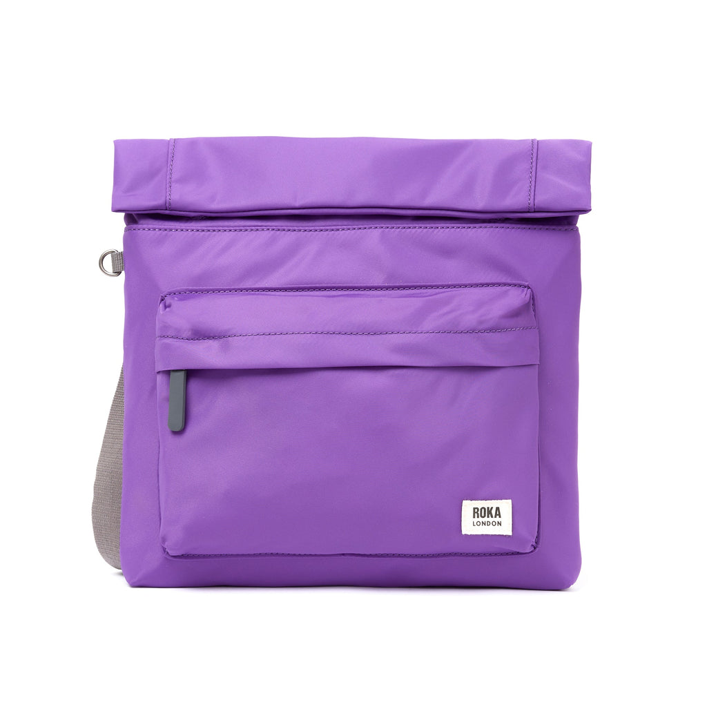ROKA Stratford L Recycled Nylon Bag | Fresh Purple