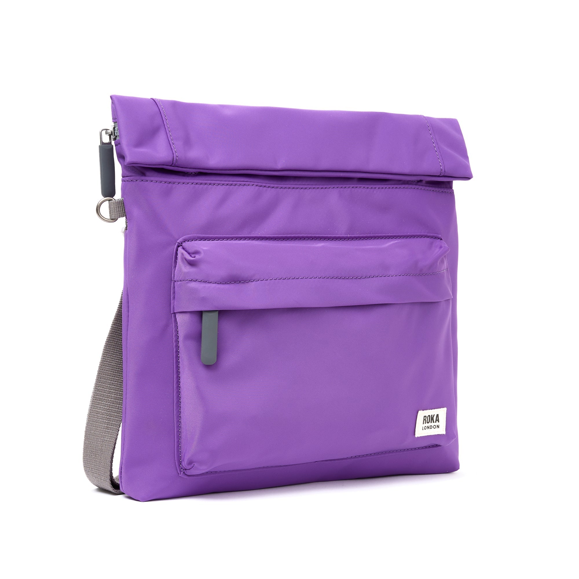 ROKA Stratford L Recycled Nylon Bag | Fresh Purple