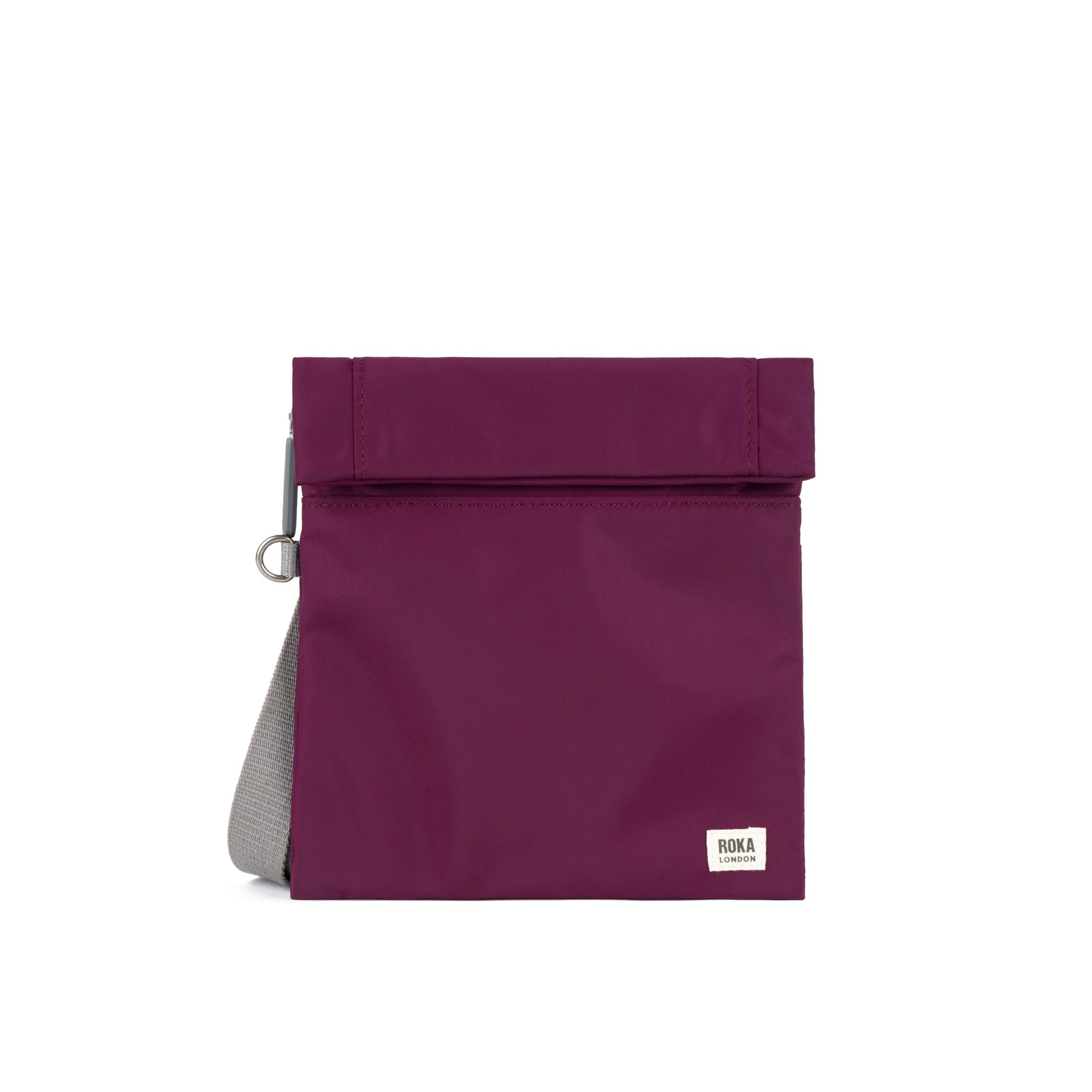ROKA Stratford Small Recycled Nylon Bag | Royal Burgundy