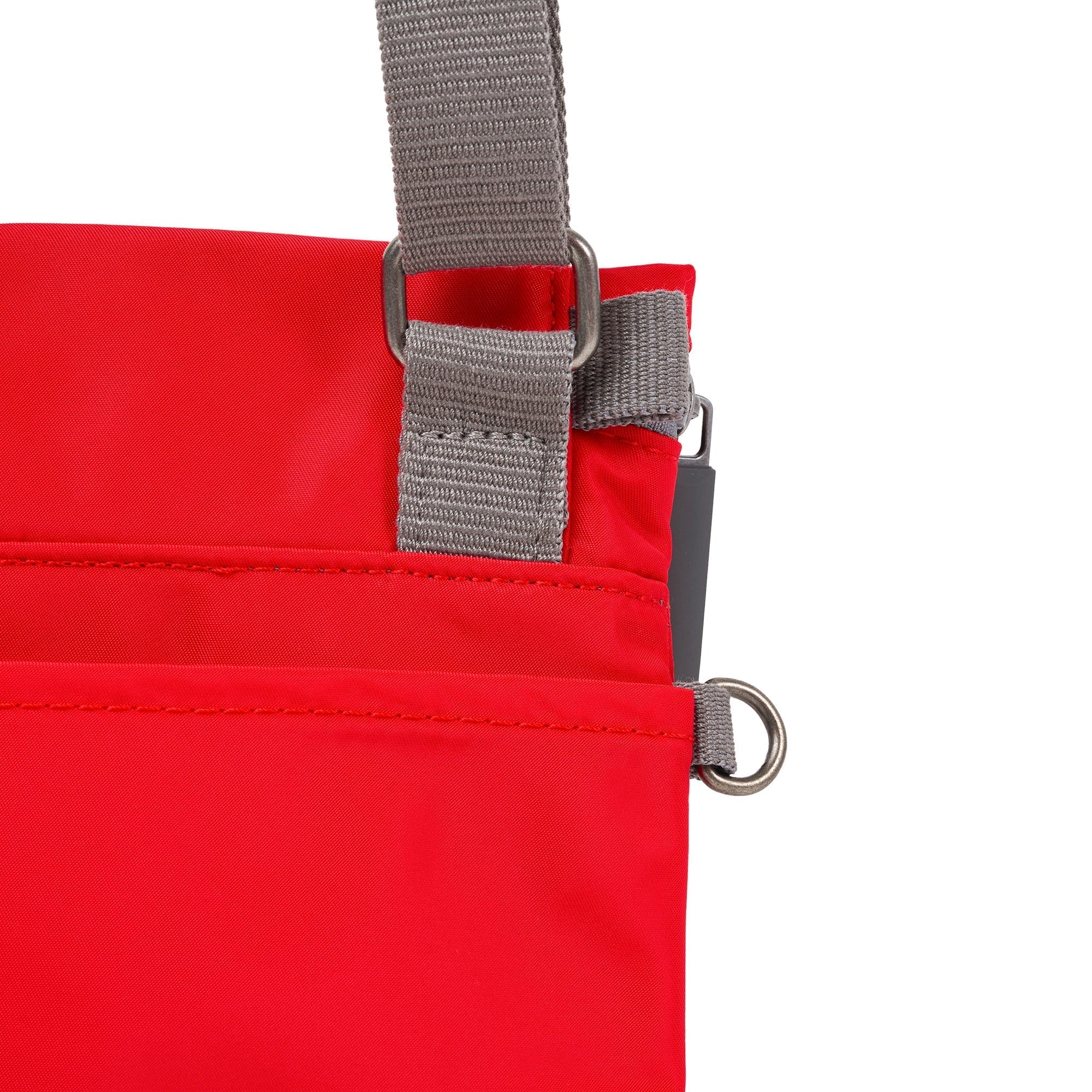 ROKA Stratford Small Recycled Nylon Bag | Chilli Oil