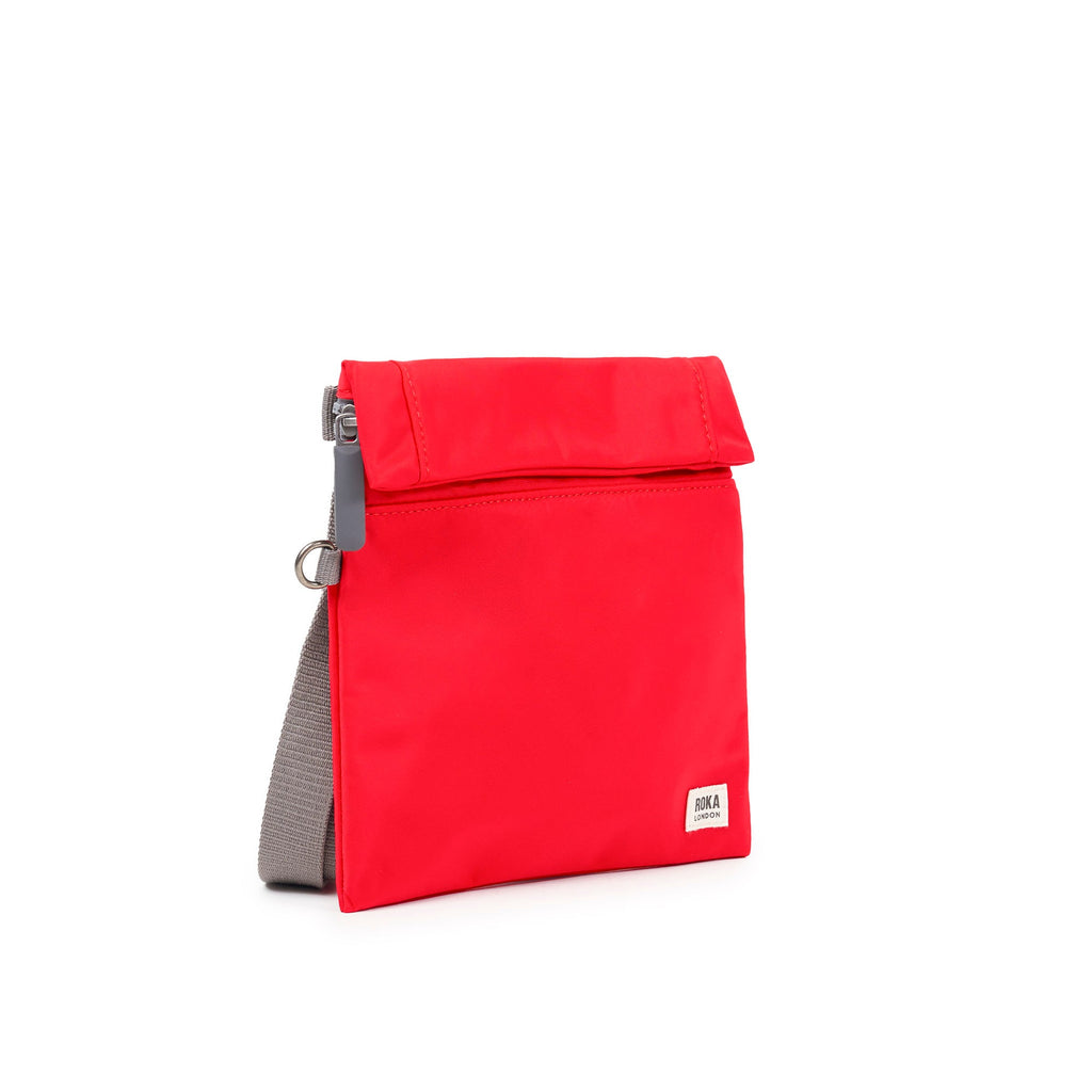 ROKA Stratford Small Recycled Nylon Bag | Chilli Oil