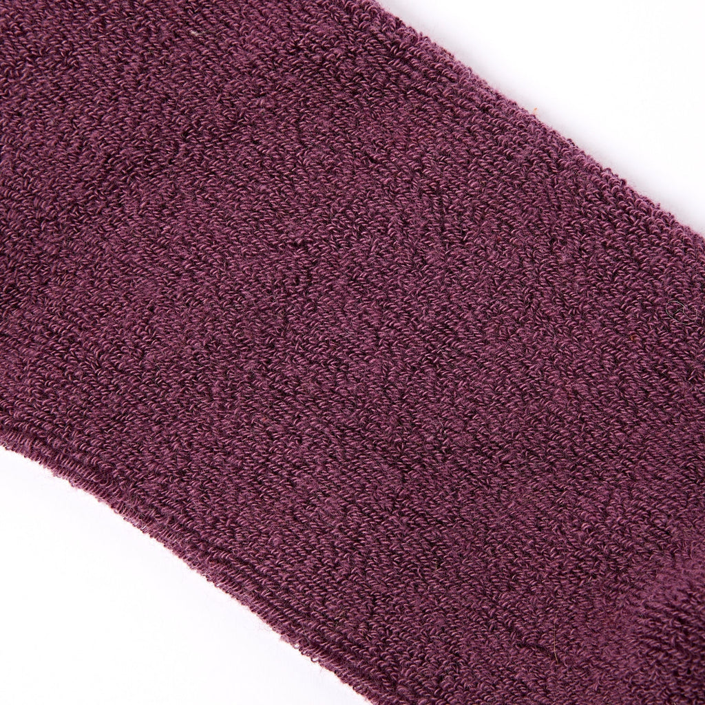 ROKA Watford Organic Cotton Crop Socks | Berry