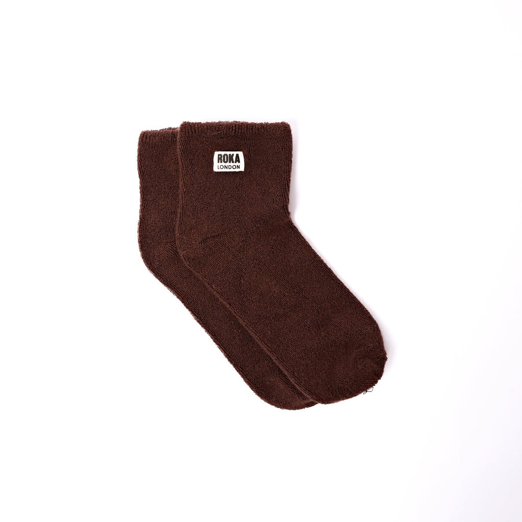 ROKA Watford Organic Cotton Crop Socks | Coco