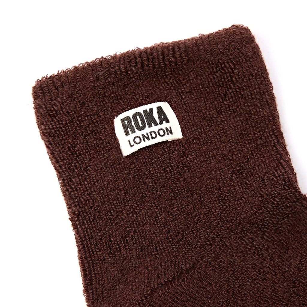 ROKA Watford Organic Cotton Crop Socks | Coco