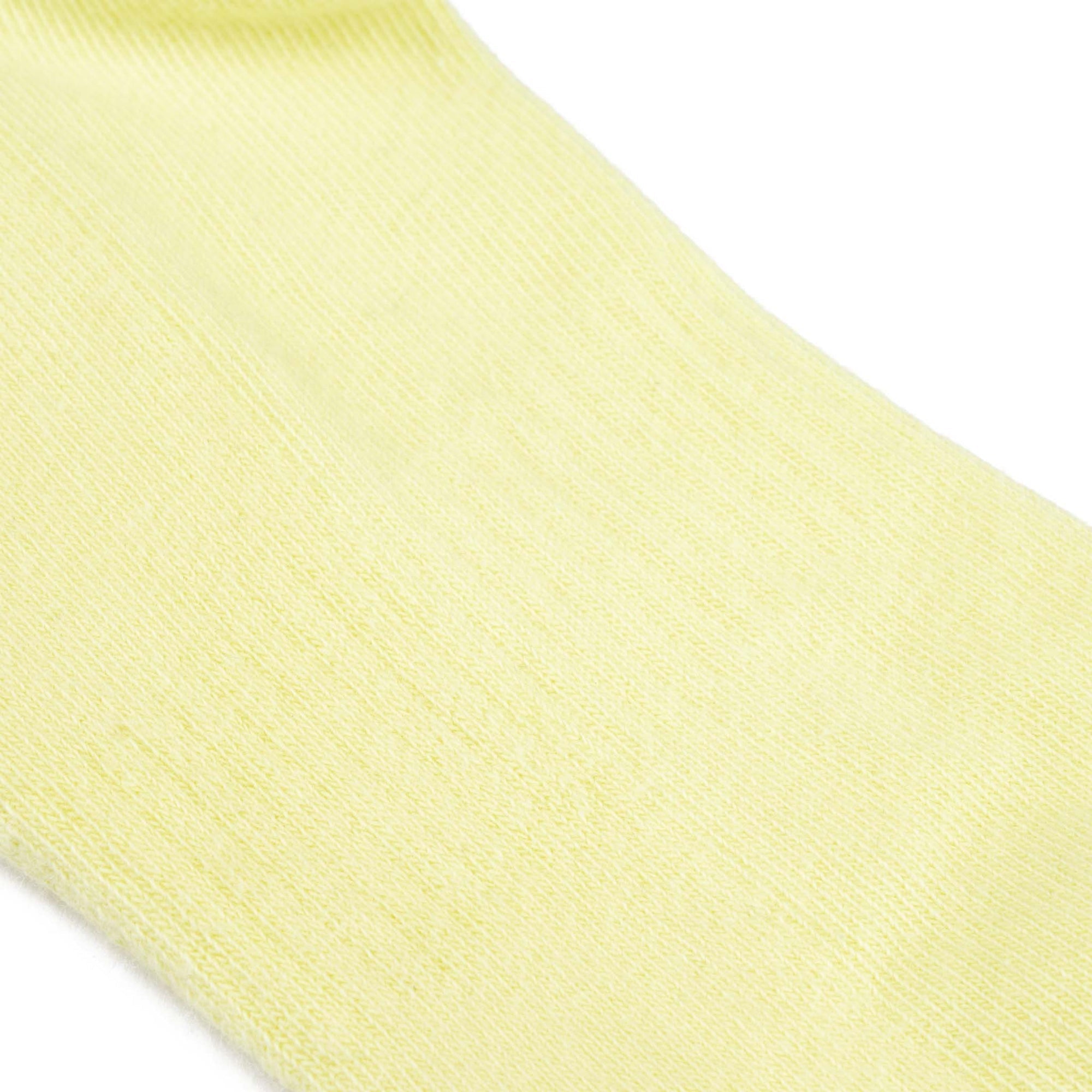 ROKA Wembley Organic Cotton Crop Socks | Lemonade