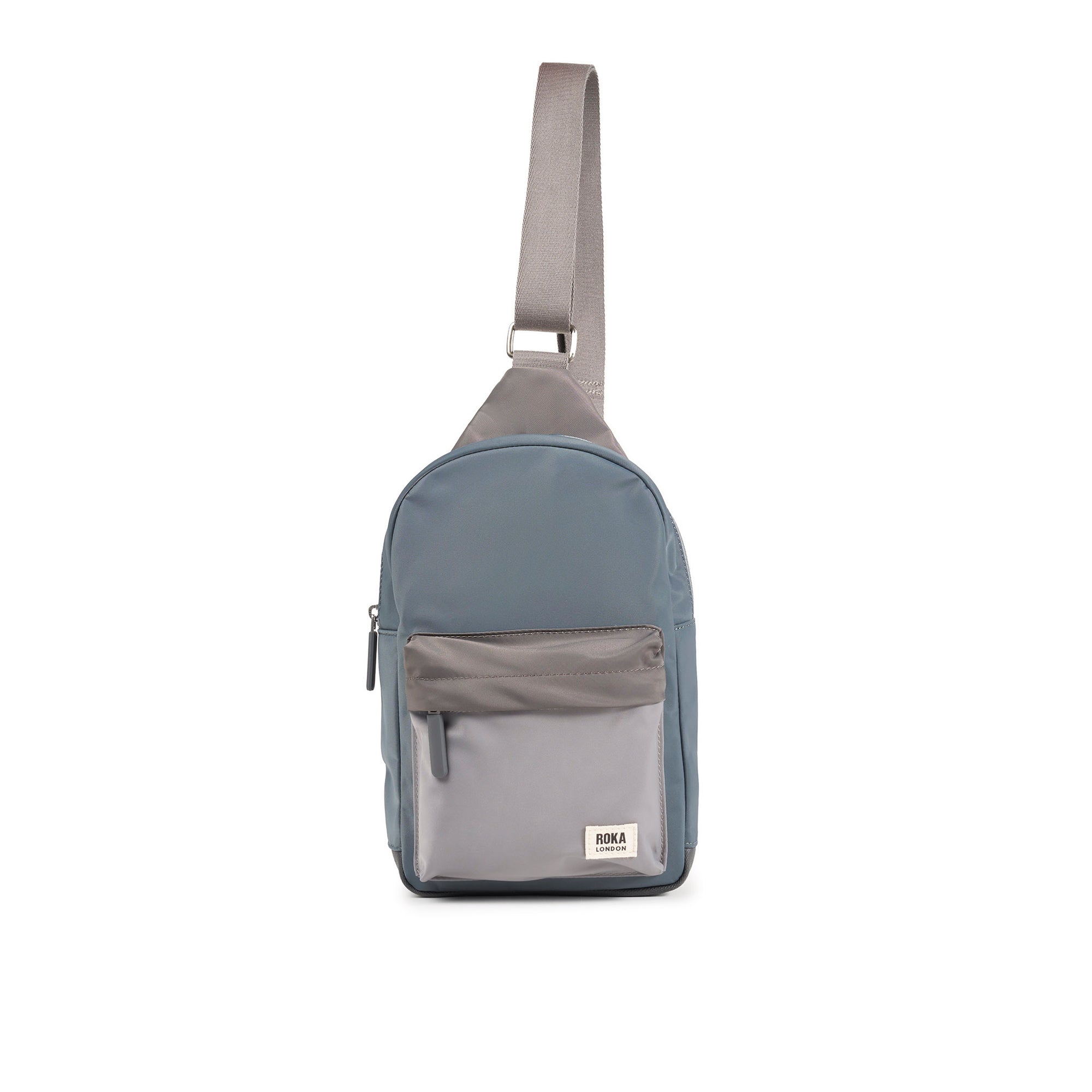 ROKA Willesden B Large Recycled Nylon Bag | Grey Tonal