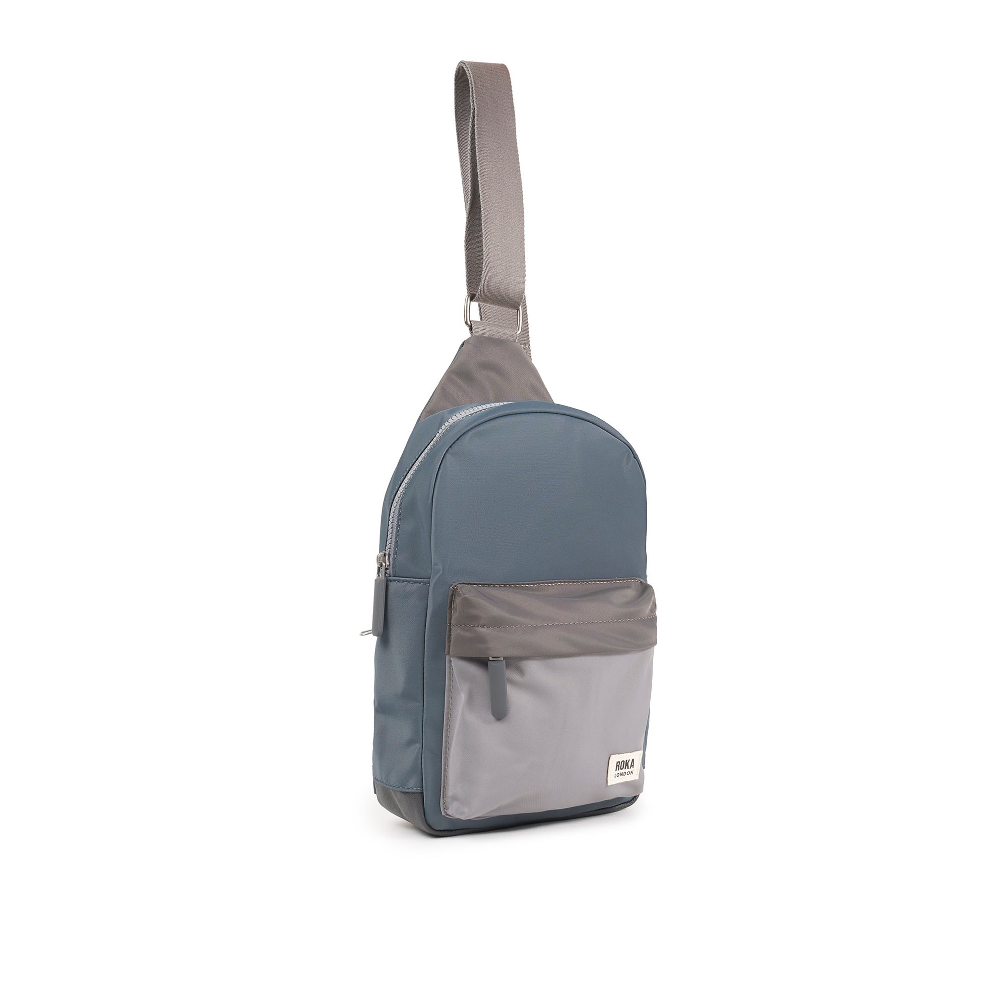 ROKA Willesden B Large Recycled Nylon Bag | Grey Tonal