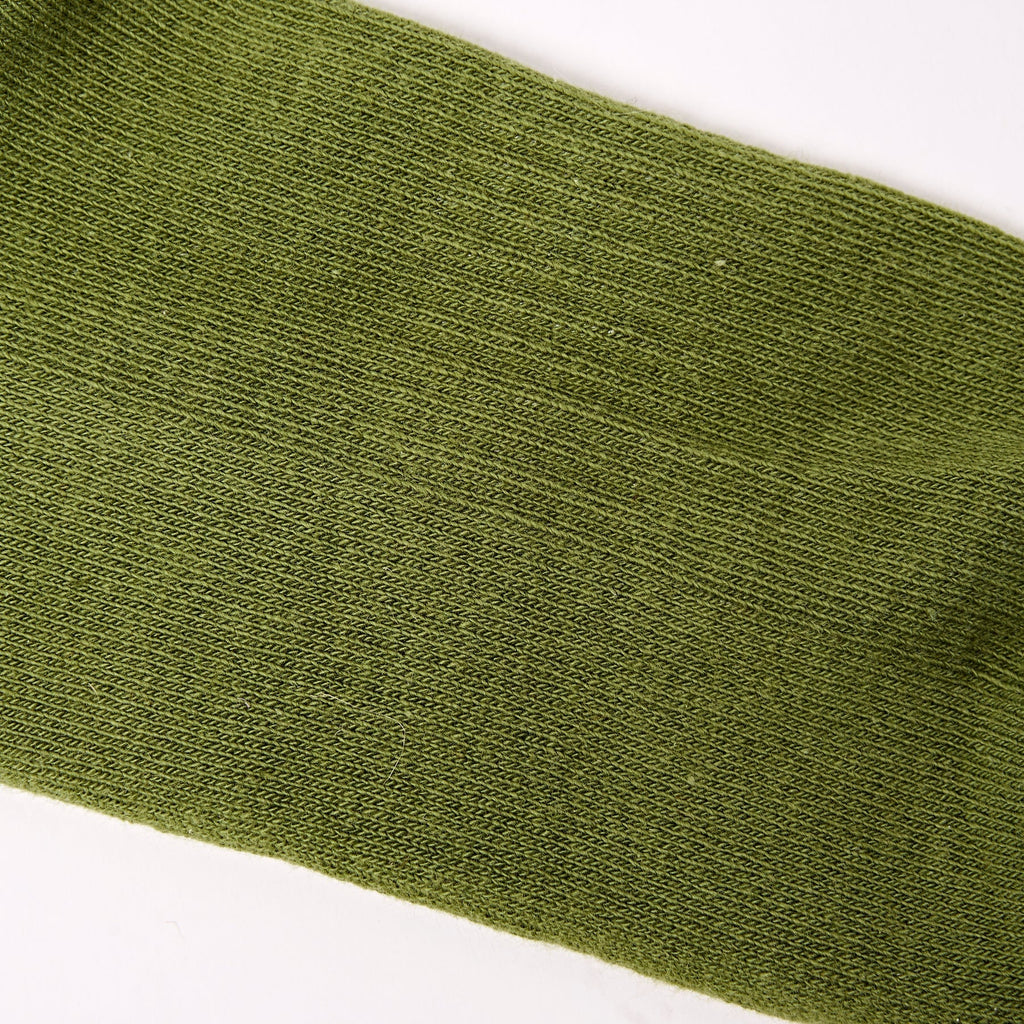 ROKA Wimbledon Organic Cotton Crew Socks | Avocado