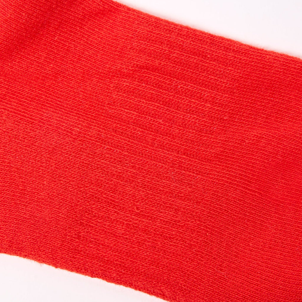 ROKA Wimbledon Organic Cotton Crew Socks | Cranberry