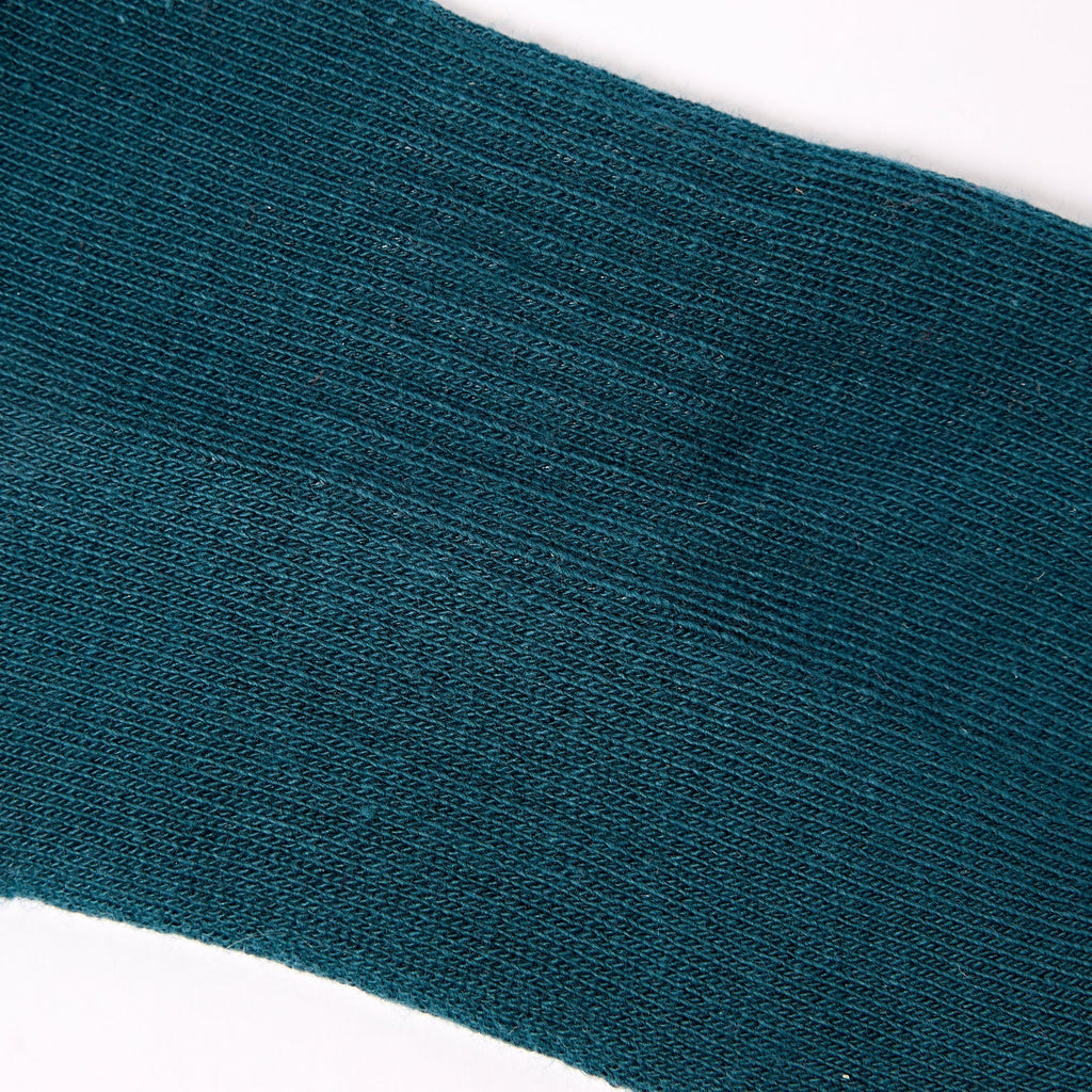 ROKA Wimbledon Organic Cotton Crew Socks | Teal