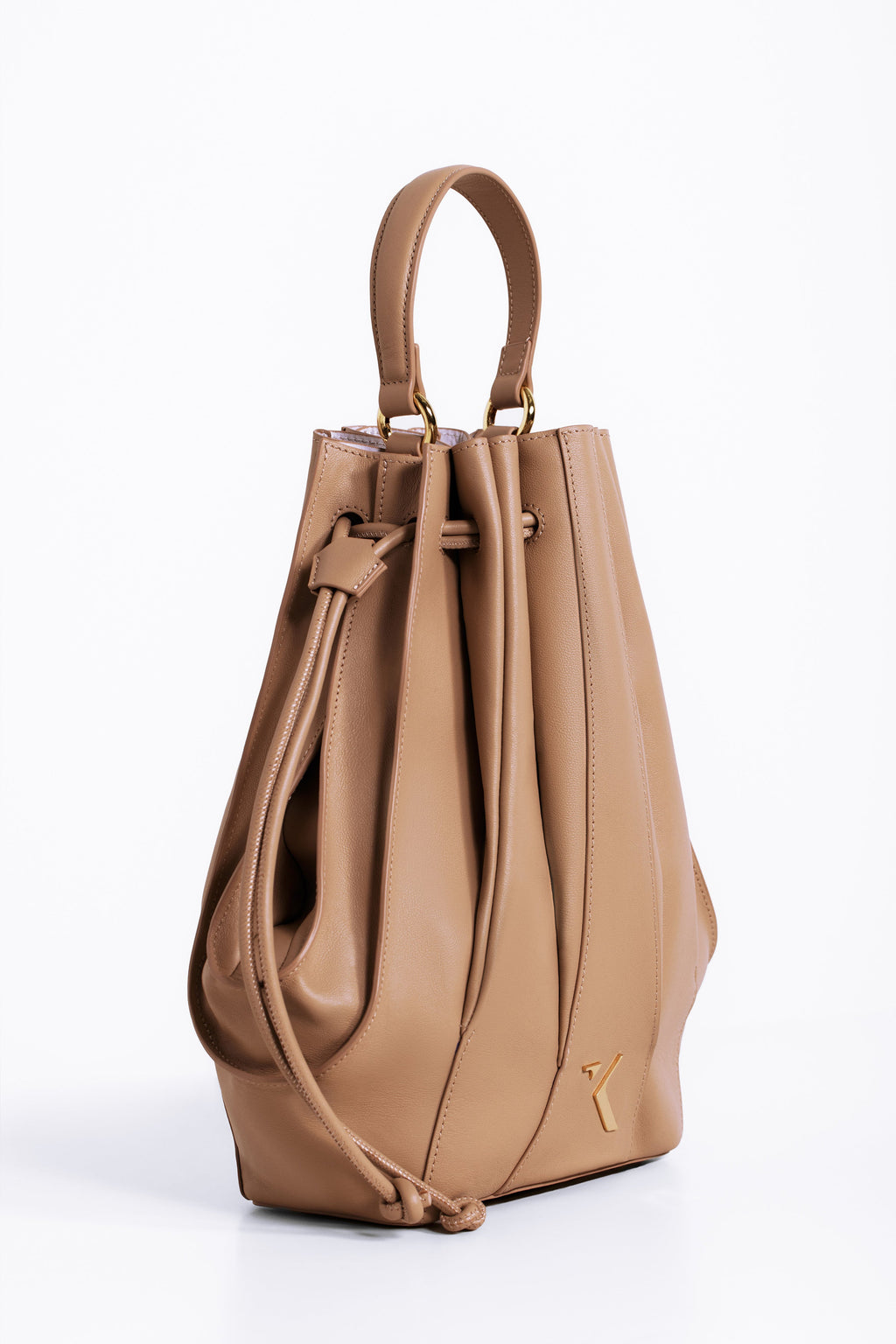 BUCKET CALFSKIN BAG